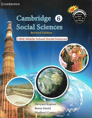 CAMBRIDGE EDUCATION CAMBRIDGE SOCIAL SCIENCE RIVISED EDITION (CBSE MIDDLE SCHOOL SOCIAL SCIENCEES) CLASS 6(English, Paperback, DEVYANI KAPOOR)