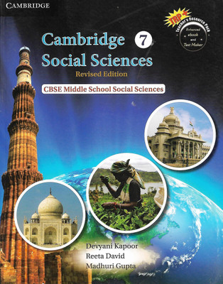 CAMBRIDGE EDUCATION CAMBRIDGE SOCIAL SCIENCE RIVISED EDITION (CBSE MIDDLE SCHOOL SOCIAL SCIENCEES) CLASS 7(English, Paperback, DEVYANI KAPOOR)