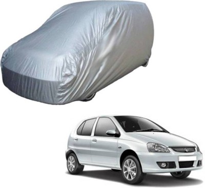 ask Car Cover For Tata Indica eV2 (Without Mirror Pockets)(Silver)