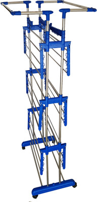 LAKSHAY Steel Floor Cloth Dryer Stand ghoolm0558D(3 Tier)