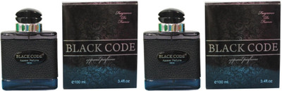 St. Louis Black Code Combo Perfume 100ml ( Pack of 2 ) Perfume  -  200 ml(For Men)