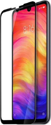 HOBBYTRONICS Edge To Edge Tempered Glass for Redmi Note 7 Pro(Pack of 1)