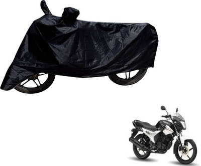 THE REAL ARV Two Wheeler Cover for Yamaha(SZ R, Black)