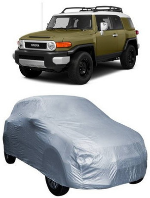 AASDEE Car Cover For Toyota Cruiser (Without Mirror Pockets)(Silver)