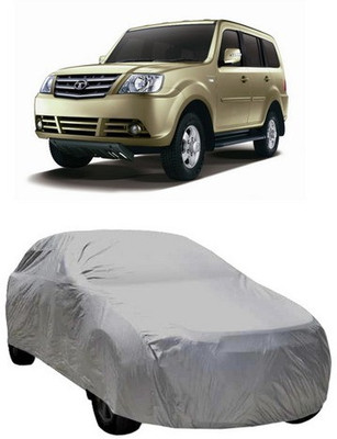 HDSERVICES Car Cover For Tata Sumo Grande (Without Mirror Pockets)(Grey)