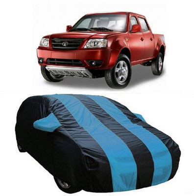 AASDEE Car Cover For Tata Xenon (With Mirror Pockets)(Blue)