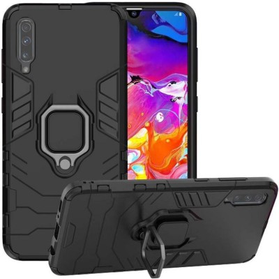 Helix Bumper Case for Samsung Galaxy A70(Black, Rugged Armor, Pack of: 1)
