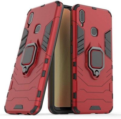 Helix Bumper Case for vivo Y95(Red, Rugged Armor, Pack of: 1)