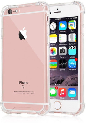 coverplay Bumper Case for Apple iPhone 6 Plus(Transparent, Silicon)