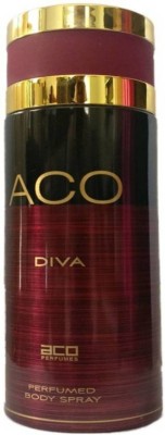 aco DIVA PERFUMED Deodorant Spray  -  For Men & Women(200 ml)