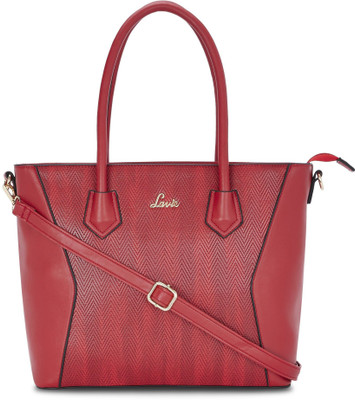 Lavie Women Red Tote at flipkart