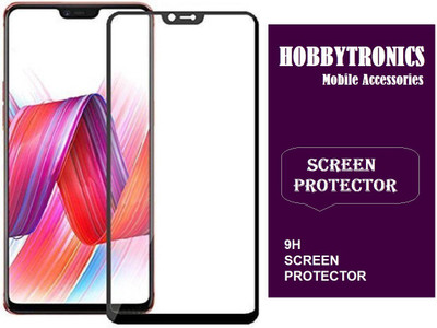 HOBBYTRONICS Edge To Edge Tempered Glass for Vivo V9(Pack of 1)