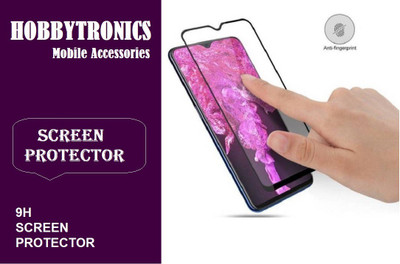 HOBBYTRONICS Edge To Edge Tempered Glass for Realme 3 Pro(Pack of 1)