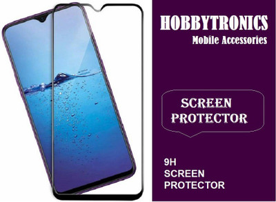 HOBBYTRONICS Edge To Edge Tempered Glass for Oppo F9(Pack of 1)