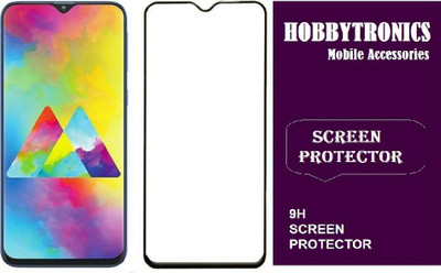 HOBBYTRONICS Edge To Edge Tempered Glass for Samsung Galaxy M10(Pack of 1)