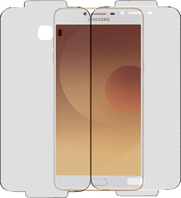 Marshland Front and Back Screen Guard for Samsung Galaxy C9 Pro, Anti Scratch Bubble Free Front And Back Screen Protector(Pack of 1)