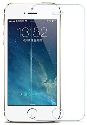 Milind Accessories Tempered Glass Guard for Apple iPhone 5s, Apple Iphone 5, Apple Iphone 5c(Pack of 2)