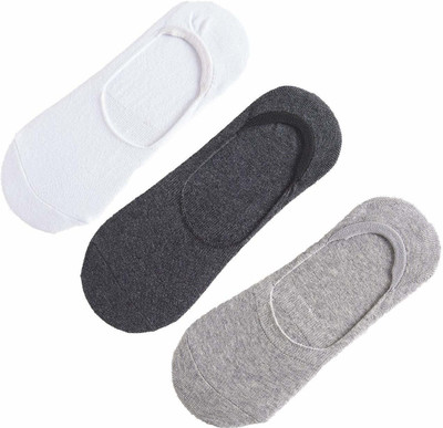 FOXSTON Boys & Girls Self Design, Solid Low Cut(Pack of 3)