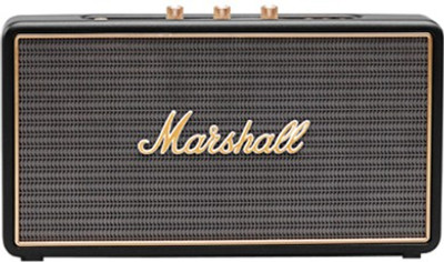 Marshall Stockwell Bluetooth  Speaker (Black, Stereo Channel)