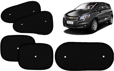 Auto Kite Side Window, Rear Window Sun Shade For Chevrolet Sail UVA(Black)