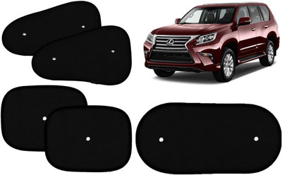 Auto Kite Side Window, Rear Window Sun Shade For Lexus GX(Black)