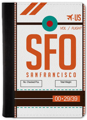 QRIOH SFO Passport Holder Wallet(Multicolor)