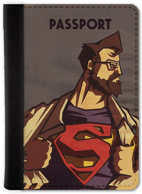 QRIOH Super Passport Passport Holder Wallet(Multicolor)