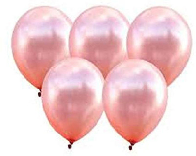 TRISHRA Solid Balloons Balloon(Pink, Pack of 50)