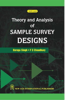 Theory and Analysis of Sample Survey Design 1st  Edition(English, Paperback, Daroga Singh, F. S. Chaudhary)