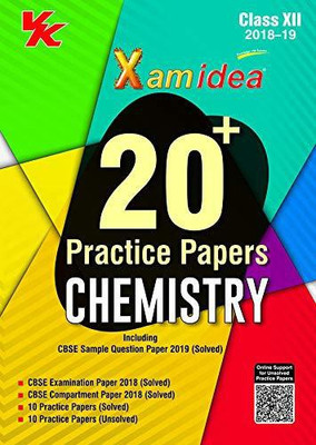 Xam Idea 20 Plus Cbse Sample Papers Chemistry Class 12 for 2019 Exam  - Including CBSE Sample Question Paper 2019 (Solved) Class 12(English, Paperback, unknown)