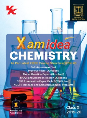 Xam Idea Chemistry for Cbse Class 12- 2020 Exam(English, Paperback, unknown)