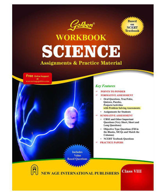 Golden Science Workbook (Class-VIII)  - Assignments & Practice Material 1st Edition(English, Paperback, Kanta Arora, S. P. Saxena, R. C. Gupta)