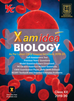 Xam Idea Biology for CBSE Class 12- 2020 Exam First Edition(English, Paperback, vk global)