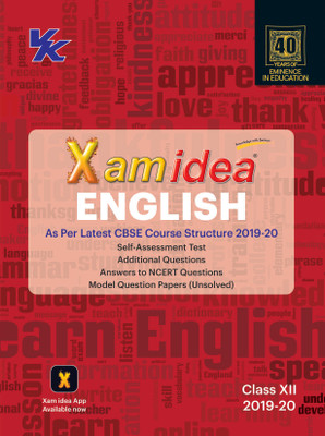 Xam Idea English as per Latest CBSE Course Structure for Class XII 2019 - 20 First Edition(English, Paperback, VK Global Publications Pvt Ltd)