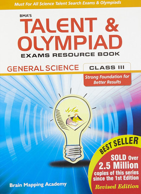 BMA's Talent & Olympiad Exams Resource Book for class-3(Evs)(Others, Paperback, Brain Mapping Academy)