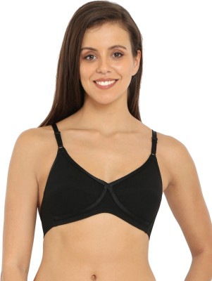 JOCKEY Women T-Shirt Non Padded Bra(Black)