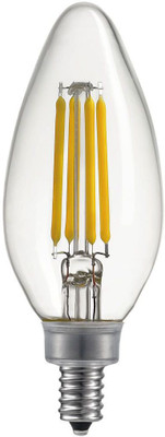 Roshni & Light 4 W Basic Candle E14 LED Bulb(Yellow)