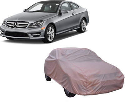 ANLOPE Car Cover For Mercedes Benz C220 (With Mirror Pockets)(Pink)