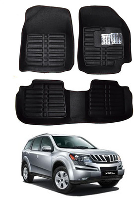 AYW Plastic 5D Mat For  Mahindra XUV(Black)