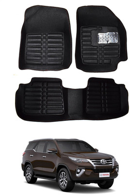 AYW Plastic 5D Mat For  Toyota Fortuner(Black)