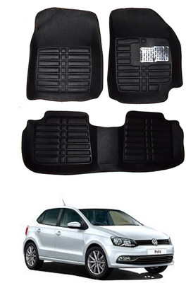 AYW Plastic 5D Mat For  Volkswagen Polo Cross(Black)