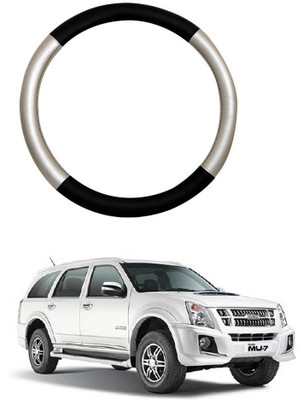 AYW Steering Cover For Isuzu MU-7(Silver, Black, Leather)