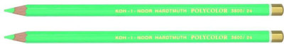KOHINOOR Polycolor Artist's Coloured Pencils Hexagonal Shaped Color Pencils(Set of 2, Pea Green)