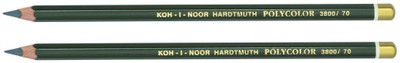 KOHINOOR Polycolor Artist's Coloured Pencils Hexagonal Shaped Color Pencils(Set of 2, Dark Grey)