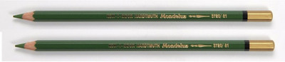 KOHINOOR Mondeluz Artist's Water Soluble Coloured Pencils Hexagonal Shaped Color Pencils(Set of 2, Sap Green)