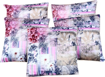 Casanest Cotton Cushions Cover(Pack of 5, 41 cm*41 cm, Multicolor)