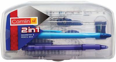 Flipkart.com | Camlin 2 in 1 Geometry Box and pencil box Geometry Box -