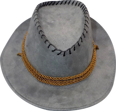 FULLY Western Cowboy Hat(Multicolor, Pack of 1)