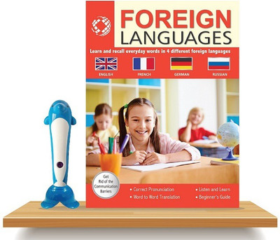 Foreign Languages Learning Book With Talking Pen (Learn English, French, German & Russian)- AADARSH(Paperback, Others, Aadarsh)