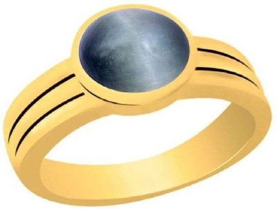 Jaipur Gemstone Cats eye Ring with natural Original stone Stone Cat's Eye Gold Plated Ring